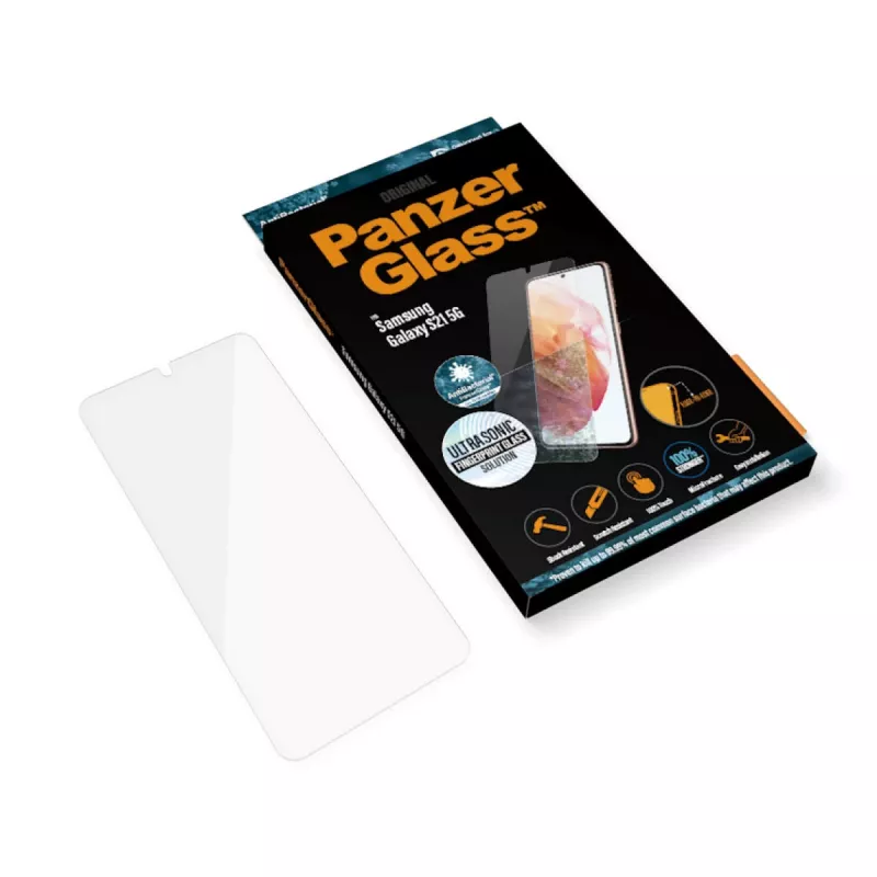 Vidro protetor de ecrã PanzerGlass para Samsung Galaxy S21 5G