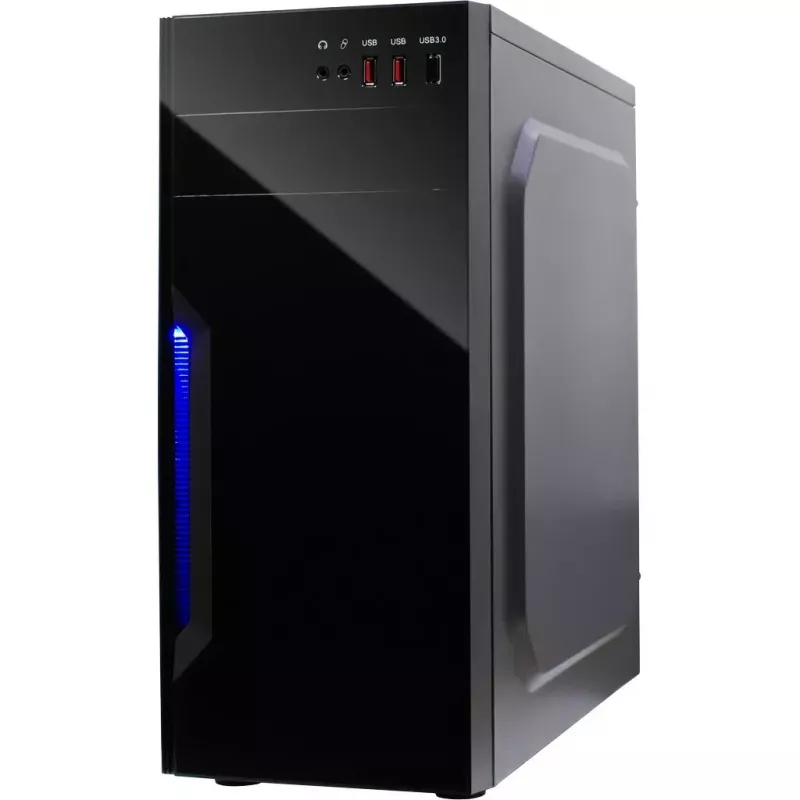 Caixa de PC Inter-Tech B-42 Midi Tower preto