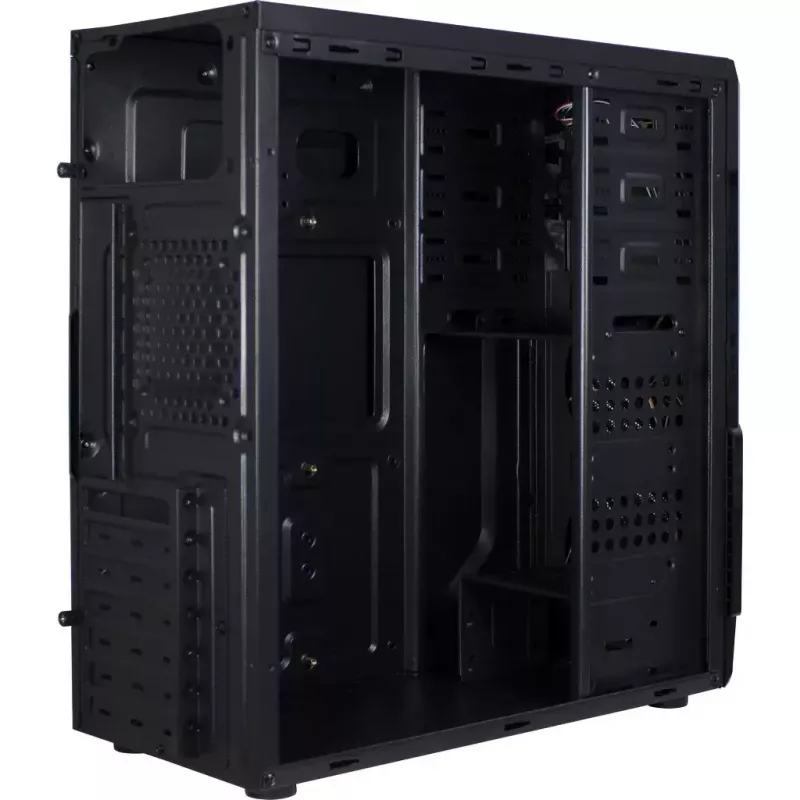 Caixa de PC Inter-Tech B-42 Midi Tower preto
