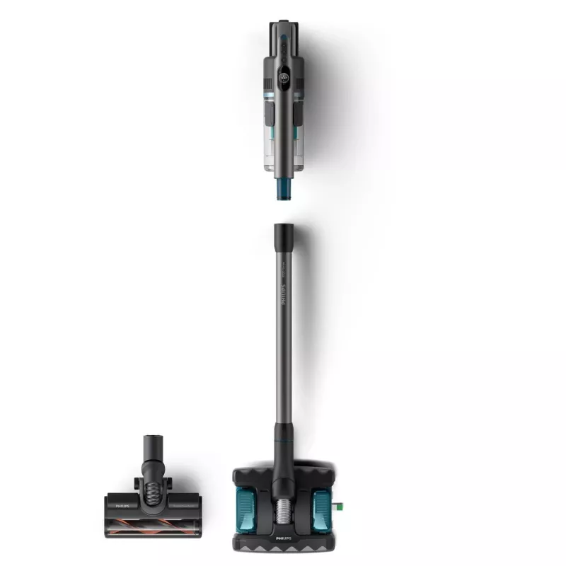 Aspirador vertical/elétrico Philips 8000 series XC8055/01 bateria húmido e seco ciclone sem saco 0,6 L azul