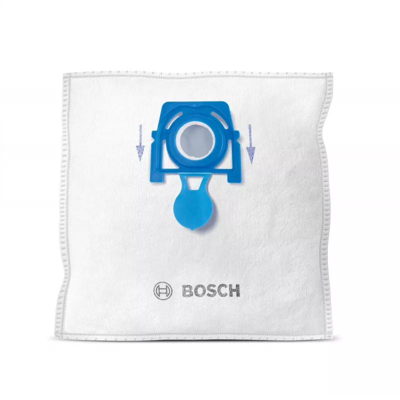 Sacos para aspirador Bosch BBZWD4BAG, branco, embalagem de 4 unidades