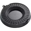 Filtro de odores (filtro de carvão) Electrolux MCFE06ST para exaustores, retangular 235×235×27 mm, preto