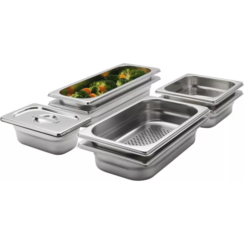 Electrolux PKKS8 Conjunto de cesto para vapor, aço, 4 peças