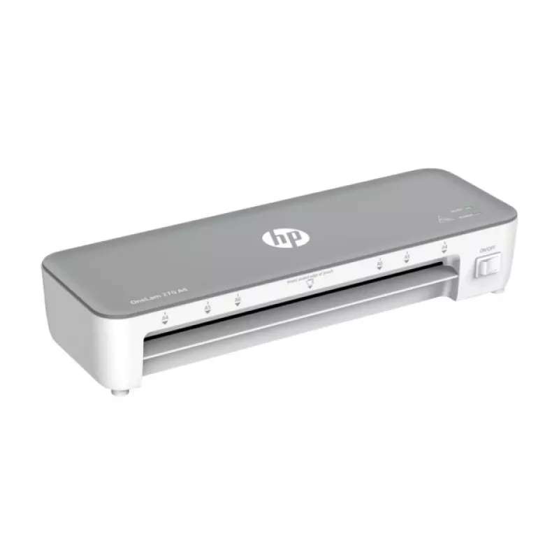 Plastificadora a quente HP OneLam 270 A4 270 mm/min cinzento, branco