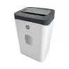 Destruidora de documentos HP ONESHRED Auto 200CC — alimentação automática para 200 folhas, corte micro P-4, recipiente de 28 litros, branco e cinzento