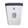 Destruidora de documentos HP ONESHRED Auto 200CC — alimentação automática para 200 folhas, corte micro P-4, recipiente de 28 litros, branco e cinzento