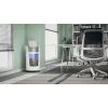 Destruidora de documentos de corte micro Leitz IQ OptiMax Office nível de segurança P5 35L - branco