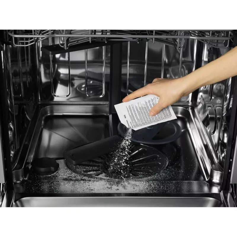 Pó descalcificante e desengordurante Electrolux M2GCP121 para máquinas de lavar louça e máquinas de lavar roupa, 12 unid.