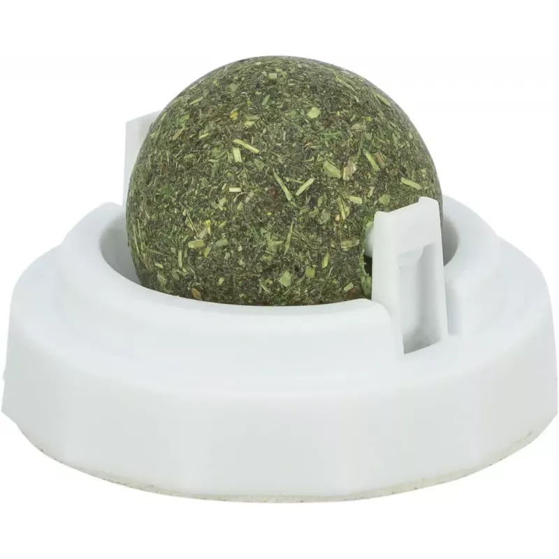 Brinquedo para gatos Trixie TRIXIE 42242 erva-gateira verde branco 5 cm, tecnopolímero, verso totalmente adesivo