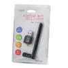 Adaptador USB Wi-Fi SAVIO CL-63, Single-Band 2,4 GHz, 150 Mbit/s, Realtek RTL8188CU, antena externa, USB 2.0