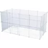 Trixie parque interior TX-62460 para porquinhos-da-índia/coelhos, 140 x 35 x 70 cm, branco