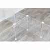 Trixie parque interior TX-62460 para porquinhos-da-índia/coelhos, 140 x 35 x 70 cm, branco