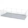 Trixie parque interior TX-62460 para porquinhos-da-índia/coelhos, 140 x 35 x 70 cm, branco