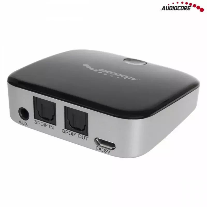 Audiocore AC830 (Baseus Qiyin) recetor Bluetooth 5.0 AUX, preto