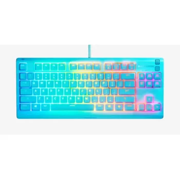 Teclado STEELSERIES Apex 3 TKL US RGB iluminado resistente à água Tenkeyless