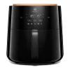 Fritadeira de ar quente Electrolux EAF7B – 6,8 L, 1800 W, controlo tátil, 8 programas, máx. 200 °C, preto