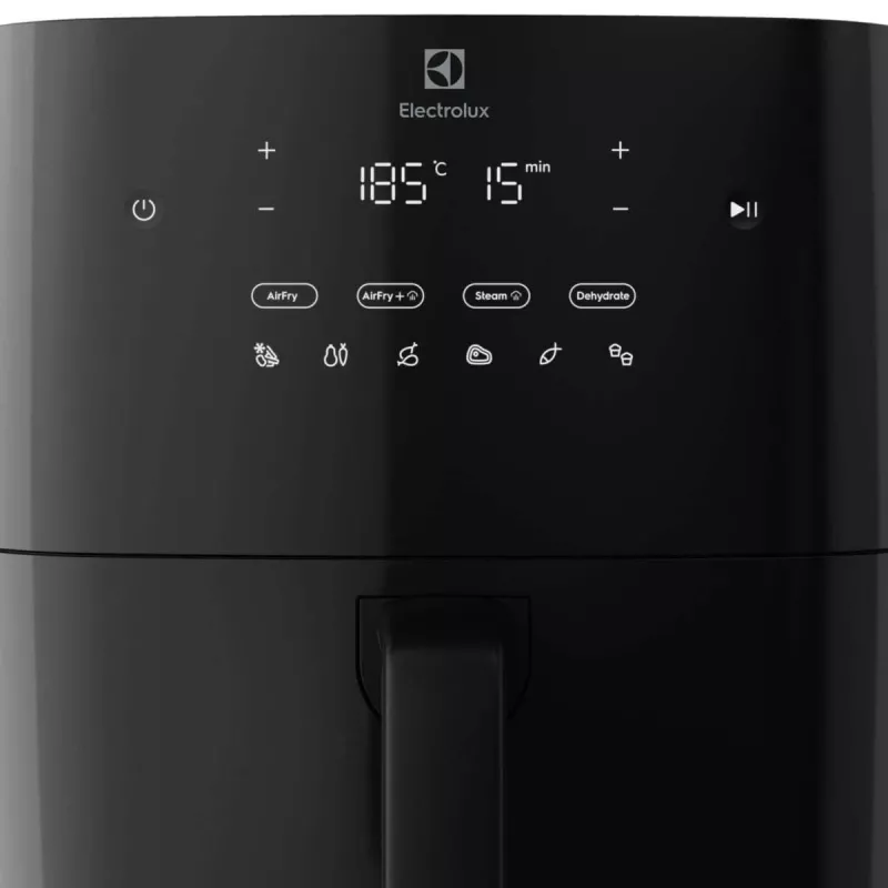 Fritadeira de ar quente Electrolux EAF7SB individual 6,9 L de instalação livre 1700 W preto