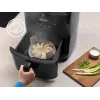 Fritadeira de ar quente Electrolux EAF7SB individual 6,9 L de instalação livre 1700 W preto