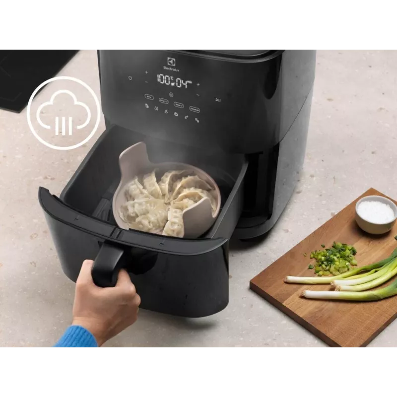 Fritadeira de ar quente Electrolux EAF7SB individual 6,9 L de instalação livre 1700 W preto