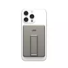 Urban Armor Gear 9B4417113636 Ultra Slim Rugged power bank sem fios magnético, 5000 mAh, 20 W, titânio