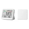 Monitor CO2 SwitchBot Meter Pro — medição de CO2, temperatura e humidade, LCD, pilha (AA), caixa ABS, 5 V, intervalo de temperatura -20–80°C