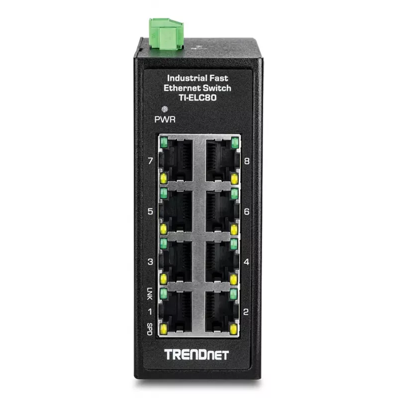 Switch não gerido Trendnet TI-ELC80 8 portas Fast Ethernet 10/100