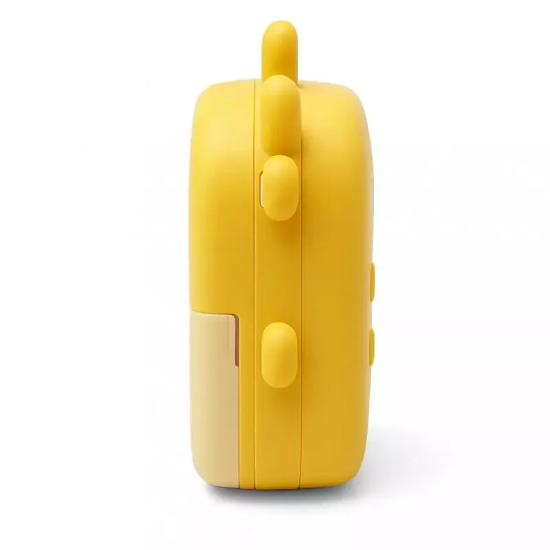 Máquina fotográfica digital para criança MEDIA-TECH SNAPI MT4108 — 8 MP interpolados, LCD 1280x720, 1000 mAh, USB-C, slot microSD, amarelo