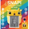 Máquina fotográfica digital para criança MEDIA-TECH SNAPI MT4108 — 8 MP interpolados, LCD 1280x720, 1000 mAh, USB-C, slot microSD, amarelo