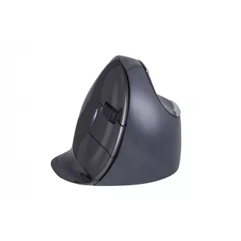 BakkerElkhuizen Evoluent D Small Wireless, para destros, design vertical, laser, RF Wireless, 3200 DPI, preto