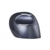 BakkerElkhuizen Evoluent D Small Wireless, para destros, design vertical, laser, RF Wireless, 3200 DPI, preto