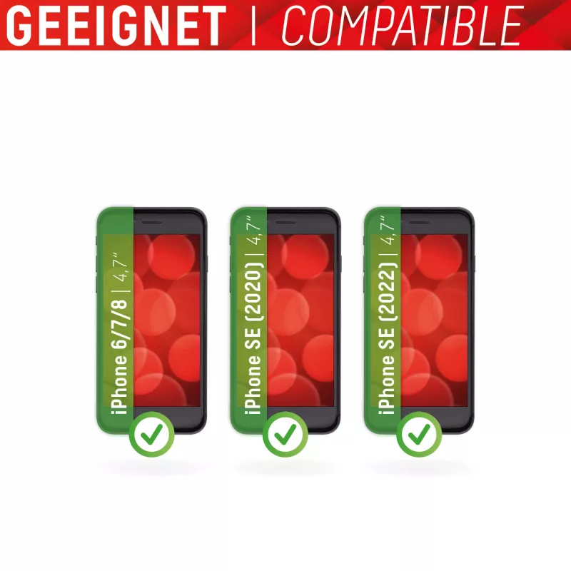 Vidro temperado Displex para Apple iPhone 6/7/8/SE (2020/2022)