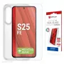 Conjunto Displex Real Glass + capa para Samsung Galaxy S25 FE, 02204