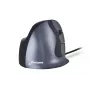 BakkerElkhuizen Evoluent D Medium, destro, design vertical, laser, USB Type-A, 3200 DPI, preto