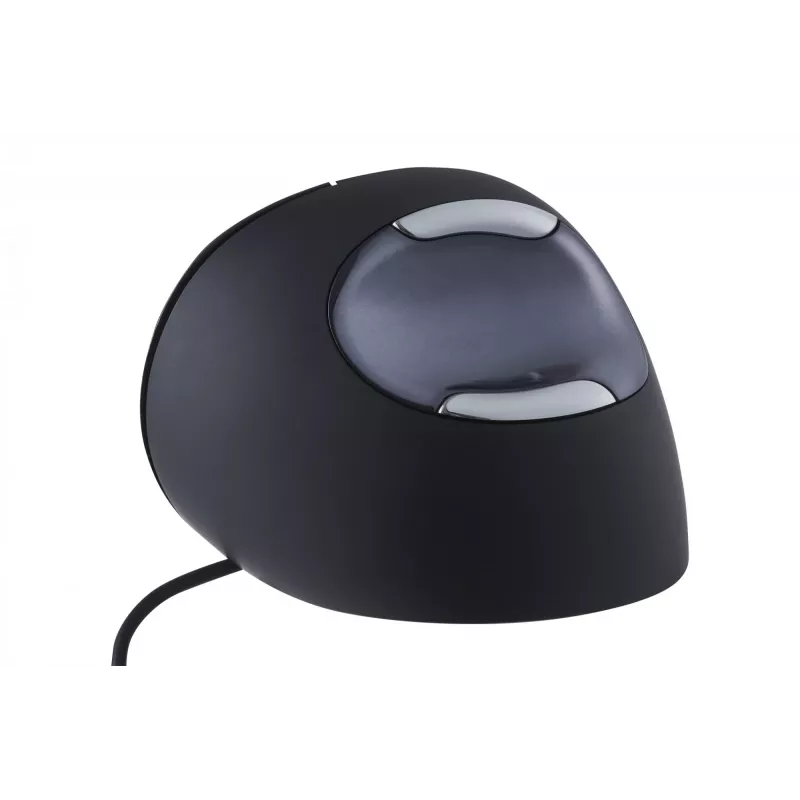 BakkerElkhuizen Evoluent D Medium, destro, design vertical, laser, USB Type-A, 3200 DPI, preto