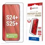 Displex protetor de ecrã Full Cover (10H) para Samsung Galaxy S24+/S25+, moldura de montagem Eco, Full Cover