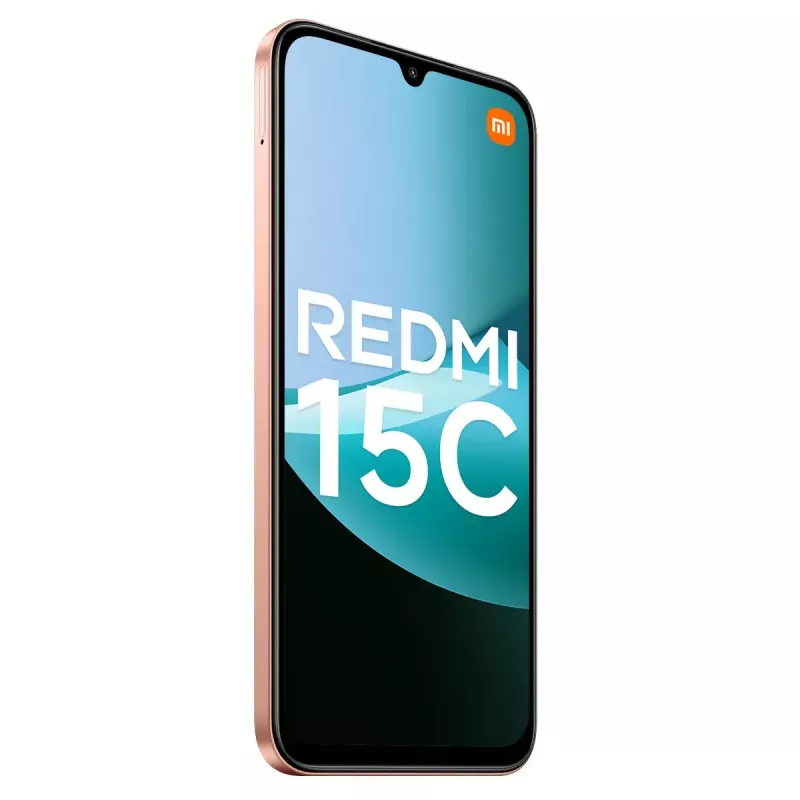 Smartphone Xiaomi Redmi 15C 17,5 cm (6,9 polegadas) 4G MediaTek Helio G81-Ultra 4 GB RAM 128 GB 6000 mAh laranja