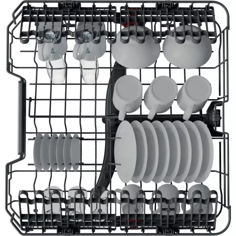 Máquina de lavar loiça de encastrar WHIRLPOOL WIP 4T133 PE S — 14 conjuntos de louça, 60 cm, 43 dB, classe energética D