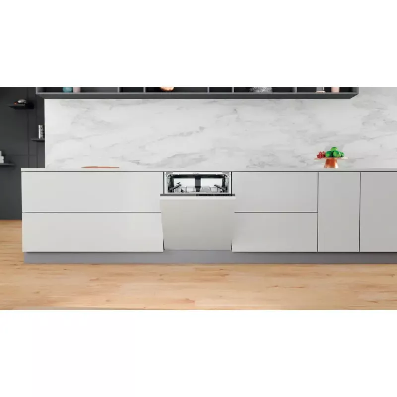 Máquina de lavar loiça de encastrar WHIRLPOOL WIP 4T133 PE S — 14 conjuntos de louça, 60 cm, 43 dB, classe energética D