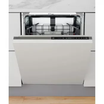 Máquina de lavar loiça de encastrar WHIRLPOOL WIP 4T133 PE S — 14 conjuntos de louça, 60 cm, 43 dB, classe energética D