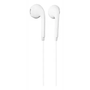 Headset Hama Glow II com fios in-ear chamadas/música branco