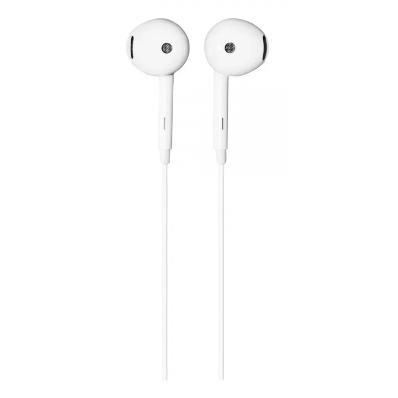Headset Hama Glow II com fios in-ear chamadas/música branco