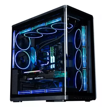 Caixa de PC ZALMAN P60 preto Midi Tower – ATX/Mini-ITX, vidro temperado, 3 ventoinhas laterais de 120 mm + 2 traseiras de 120 mm, 290×475×478 mm