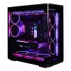 Zalman P60 caixa Mid-Tower, preta, 5 ventoinhas ARGB