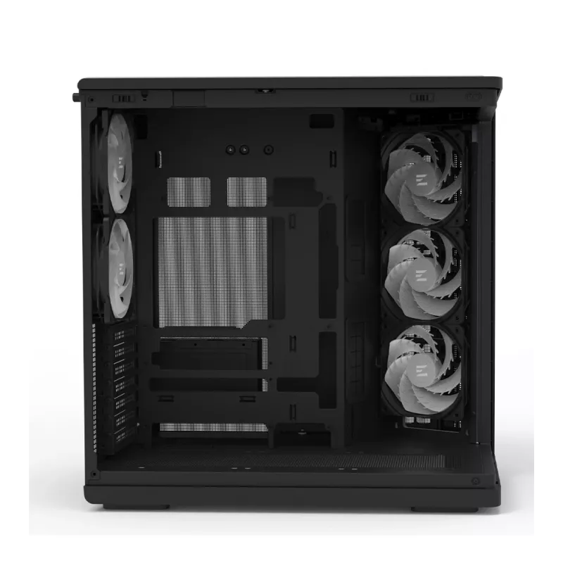Zalman P60 caixa Mid-Tower, preta, 5 ventoinhas ARGB