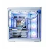 Caixa de PC ZALMAN P60 Mid-Tower com 5 ventoinhas ARGB, branco