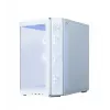 Caixa de PC ZALMAN P60 Mid-Tower com 5 ventoinhas ARGB, branco