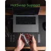 Caixa para SSD M.2 SATA/NVMe ICY BOX com USB 3.2 Gen 2 Type-C e iluminação RGB