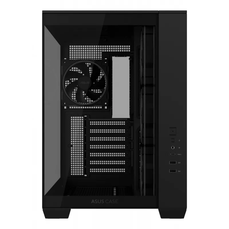 Caixa de PC ASUS A32 PLUS TG ARGB, preta, ATX/micro ATX/Mini-ITX