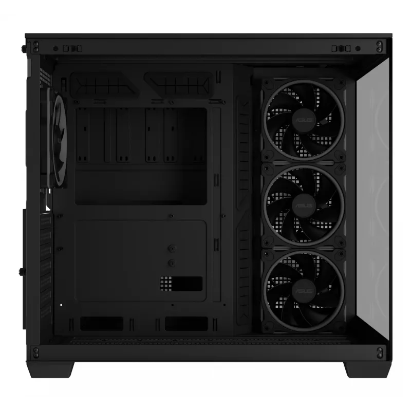 Caixa de PC ASUS A32 PLUS TG ARGB, preta, ATX/micro ATX/Mini-ITX