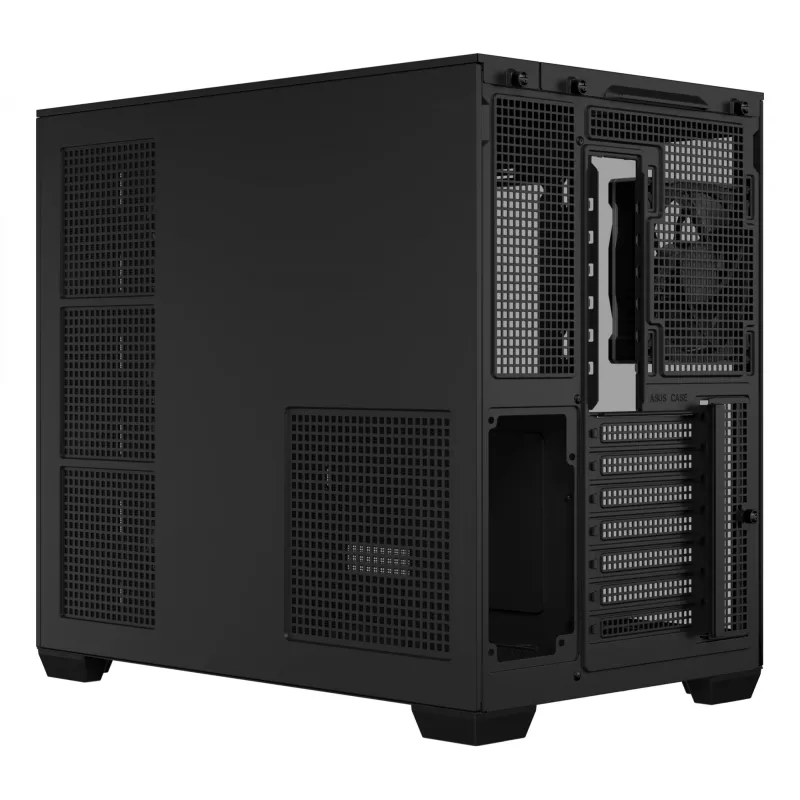 Caixa de PC ASUS A32 PLUS TG ARGB, preta, ATX/micro ATX/Mini-ITX